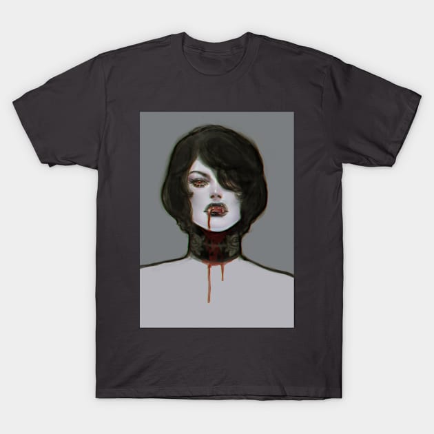 Rose vamp T-Shirt by SuburbiaKimera